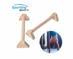 Wooden Gymnastics Parallettes Bars 50cm - Image 