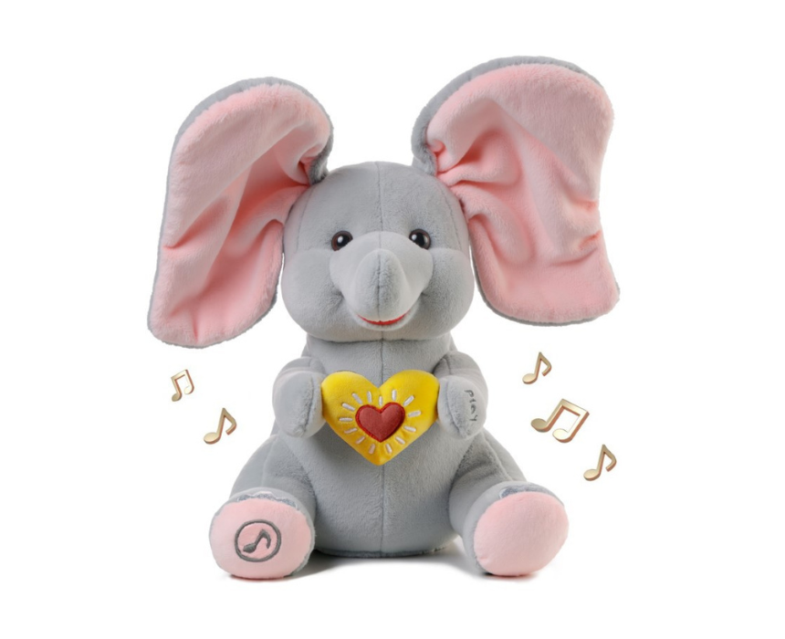 Untitled design - 2026-04-08T114623.946 Interactive Peekaboo Elephant Toy - Image 1