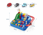 Car Adventure Race Track for Toddlers - Image 