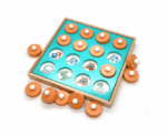 Wooden Memory Chess Game - Image 