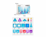 Ice Castle Magnetic Tiles - Image 