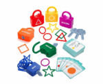 Shape Pairing Learning Locks Toy - Image 