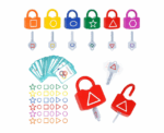Shape Pairing Learning Locks Toy - Image 