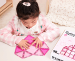 Castle Magnetic Tiles in Pink - Image 