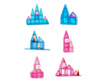 Castle Magnetic Tiles in Pink - Image 