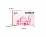 Castle Magnetic Tiles in Pink - Image 