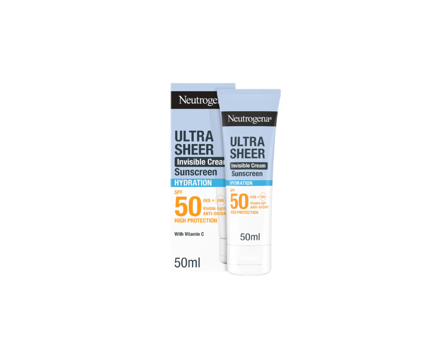 Untitled design Ultra Sheer Hydrogena Invisible Cream Sunscreen SPF50+ - Image 1