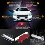 8 LED Wind-Powered Car Lights - Image 