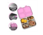 Stainless Steel 4 Compartments Bento Lunch Box - Image 