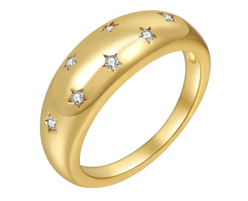 puzzle games, construction toys, educational toys, model building, creative hobbies, brain teaser, family activities, collectible decor Stardust Ring - Image 1