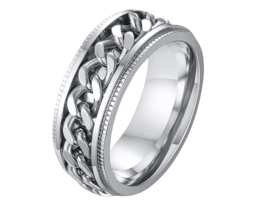 puzzle games, construction toys, educational toys, model building, creative hobbies, brain teaser, family activities, collectible decor The Inside Chain Ring - Image 1