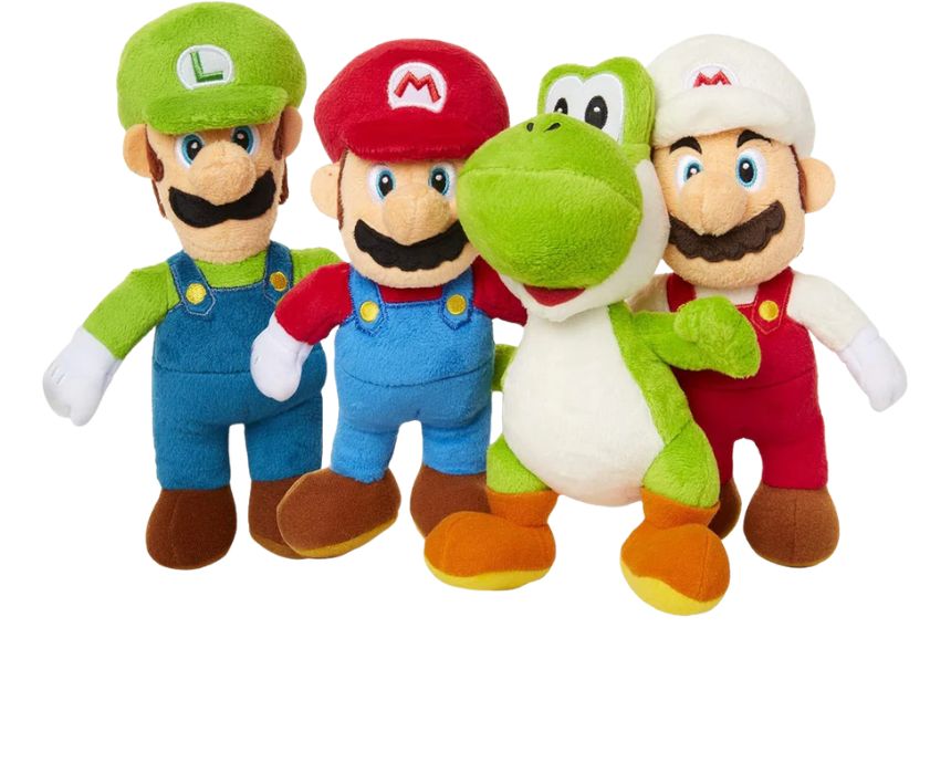 puzzle games, construction toys, educational toys, model building, creative hobbies, brain teaser, family activities, collectible decor Mario Plush Toy - Image 1