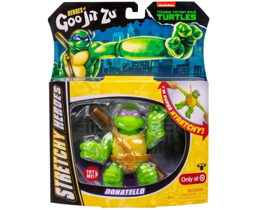 puzzle games, construction toys, educational toys, model building, creative hobbies, brain teaser, family activities, collectible decor Stretch Ninja Turtle Figure - Image 1