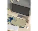 Great Wave Of Kanagawa Mousepad Waterproof - Image 