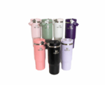 Insulated Straw Tumbler Bottle - Image 