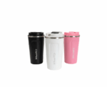 Insulated Stainless Coffee Cup - Image 