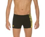 Arena Men Training Swimwear Short Drafty Black Yellow Star - Image 