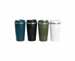 Insulated Stainless Coffee Cup - Image 