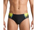 Arena Men Training Swimwear Logo One Placed Print Brief - Image 