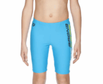 Arena Boys Training Swimwear Jammer Suomi Turquoise Navy - Image 