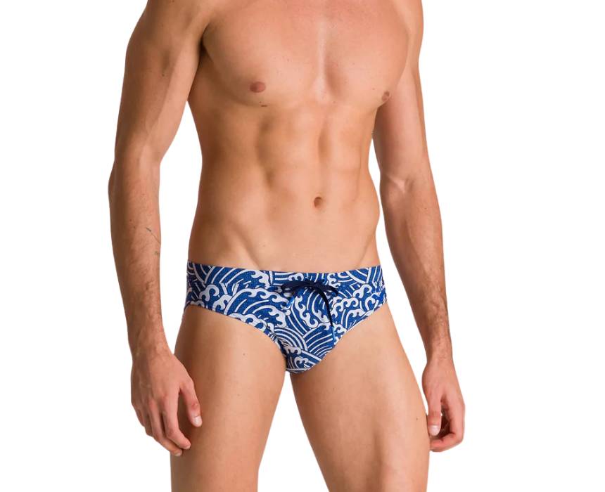 1 Arena Men Training Swimwear Crazy Yoshi Brief - Image 1