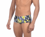 Arena Men One 3D Shatered Low Waist Short Black Multi - Image 