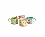 Colorful Floral Coffee Mug - Image 
