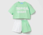 Boys Cotton Shorts Set - Image 