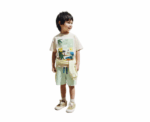 Boys Cotton Shorts Set - Image 