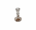 Glass Candle Holder Transparent - Image 