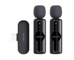 Wireless Clip Microphone Green Lion - Image 