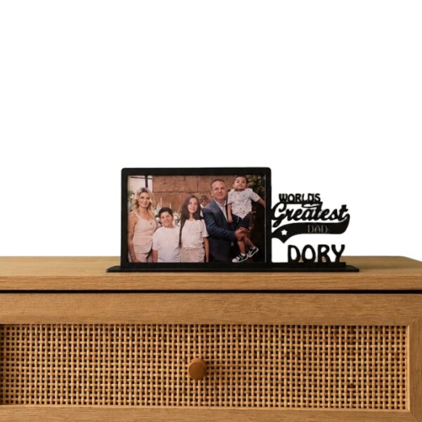 World's Greatest Dad Photo Frame