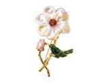 Blossom Bird Brooch - Image 