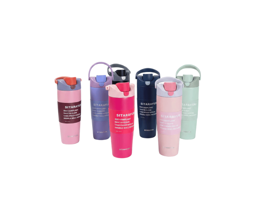 1 Insulated Straw Water Bottle Sitarayuri - Image 1