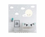 Kids Moon Wall Decal - Image 