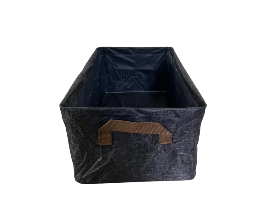 1 Rectangular Fabric Storage Box - Image 1