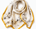 Women Magnolia Square Scarf - Image 
