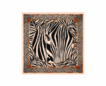 Women Zebra Print Scarf - Image 