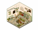 Rabbit Fruit Store DIY Sticker Set Small Easy - Image 