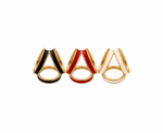 Women Gold Scarf Ring - Image 