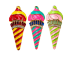 Candy Swirl Ice Cream Brooch - Image 