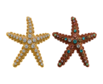 Crystal Starfish Brooch - Image 
