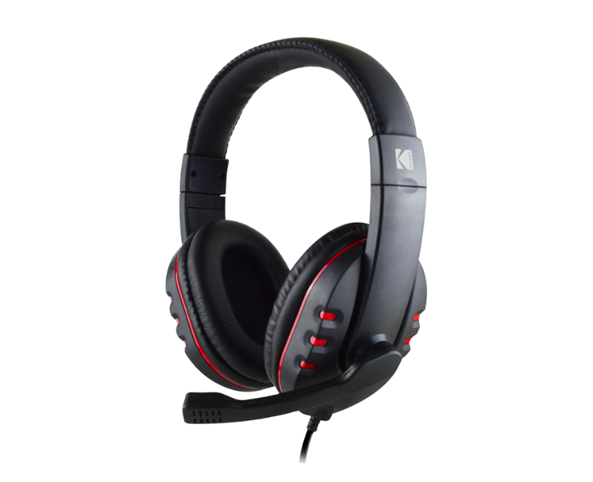 1 Kodak Wired Headphone With Adjustable Microphone Volume Control - Image 1