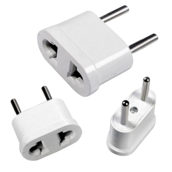 Plug AC Adapter US To EU Converter