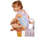Girls Mermaid One Piece Swimsuit - Image 
