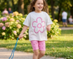 Girls Legging T Shirt Set - Image 