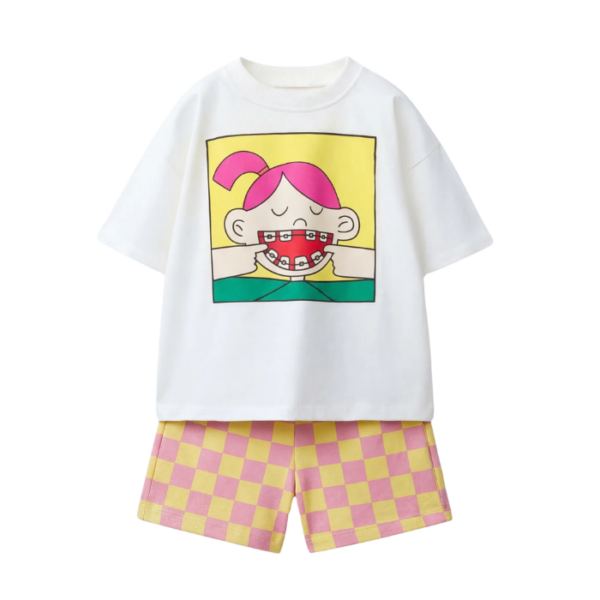 Kids Shorts T Shirt Set
