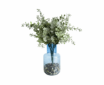 Glass Decorative Flower Vase - Image 