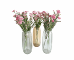 Modern Glass Flower Vase - Image 
