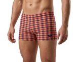 Arena Men Training Swimwear Kalen Short Aurora Red - Image 